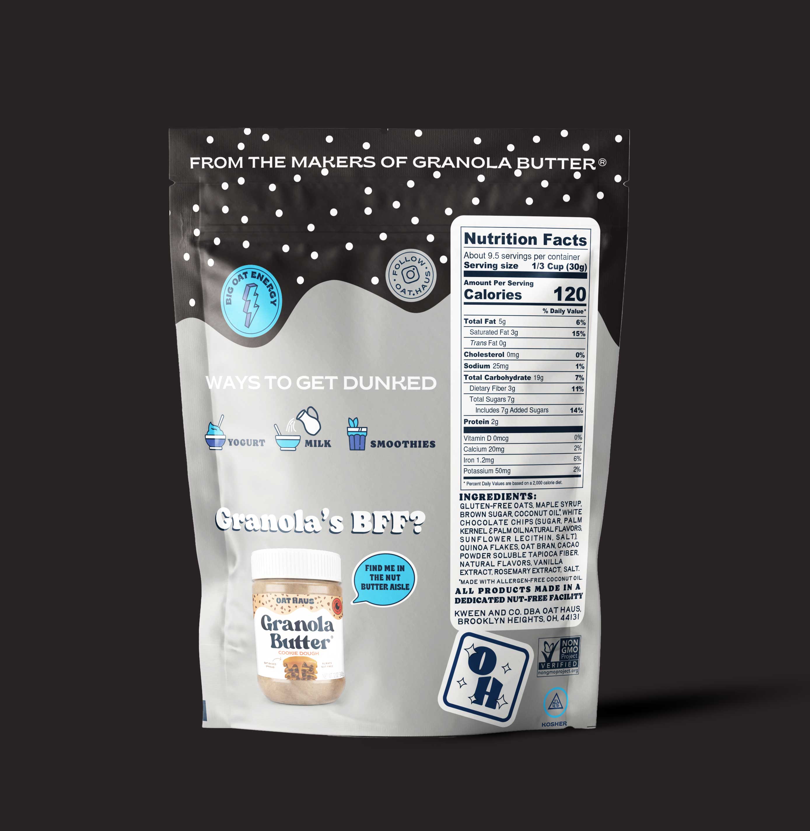 Cookies & Cream Granola