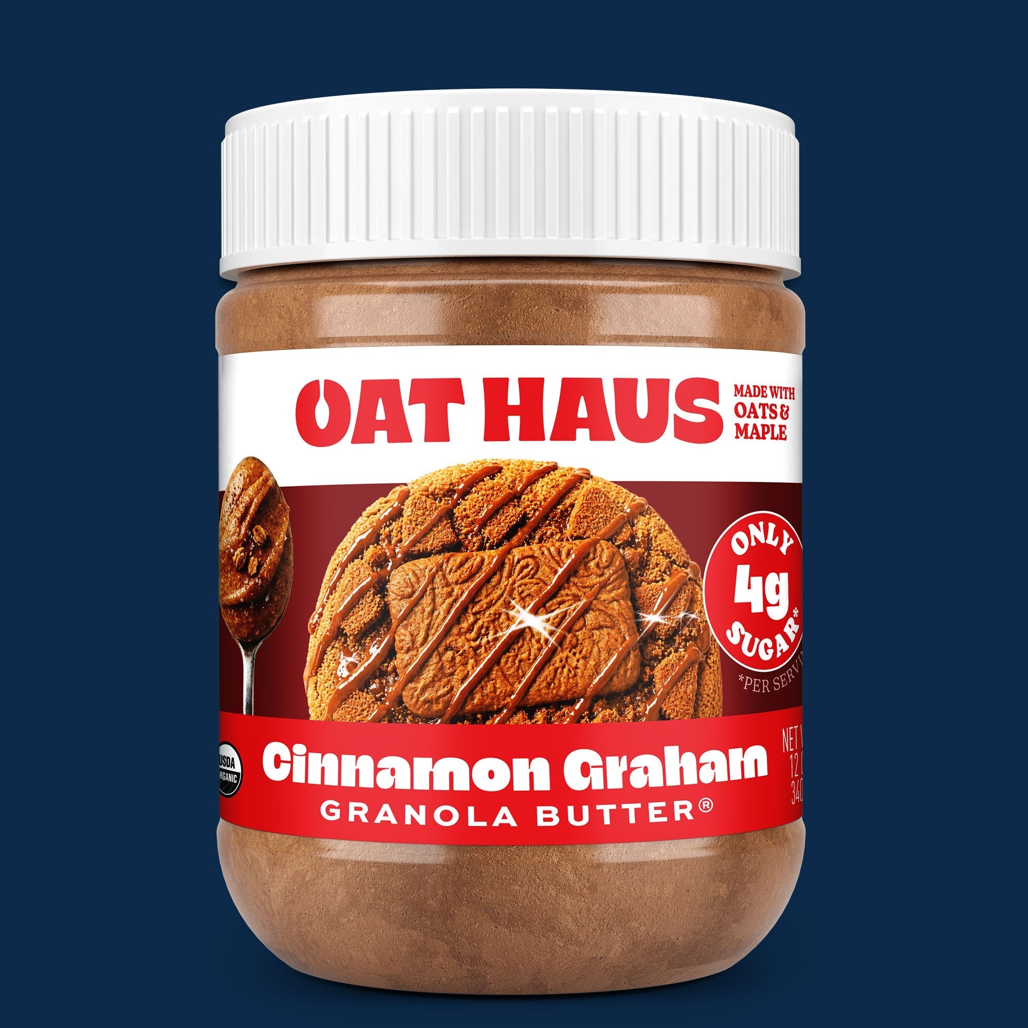 Cinnamon Graham Granola Butter