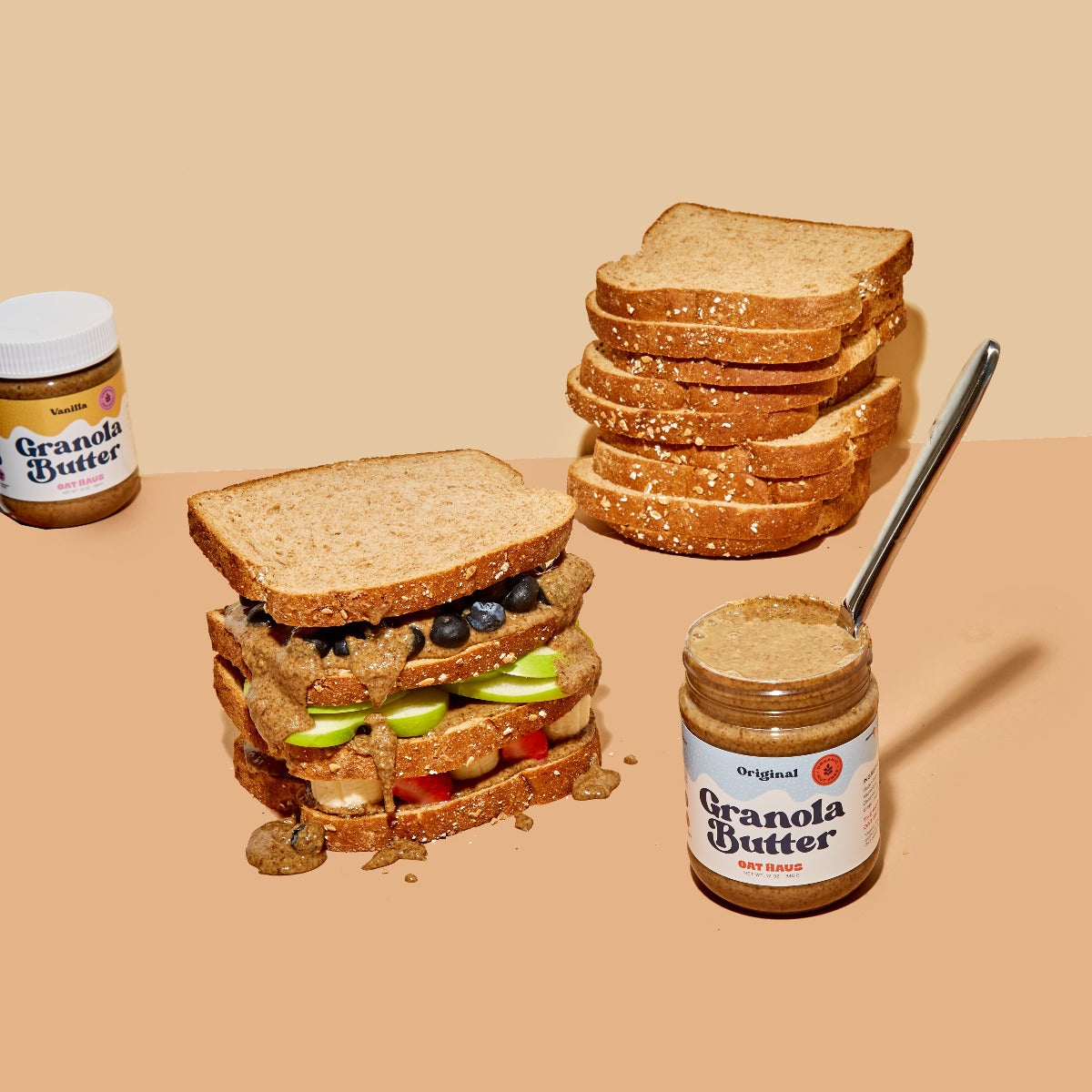 Cinnamon Graham Granola Butter