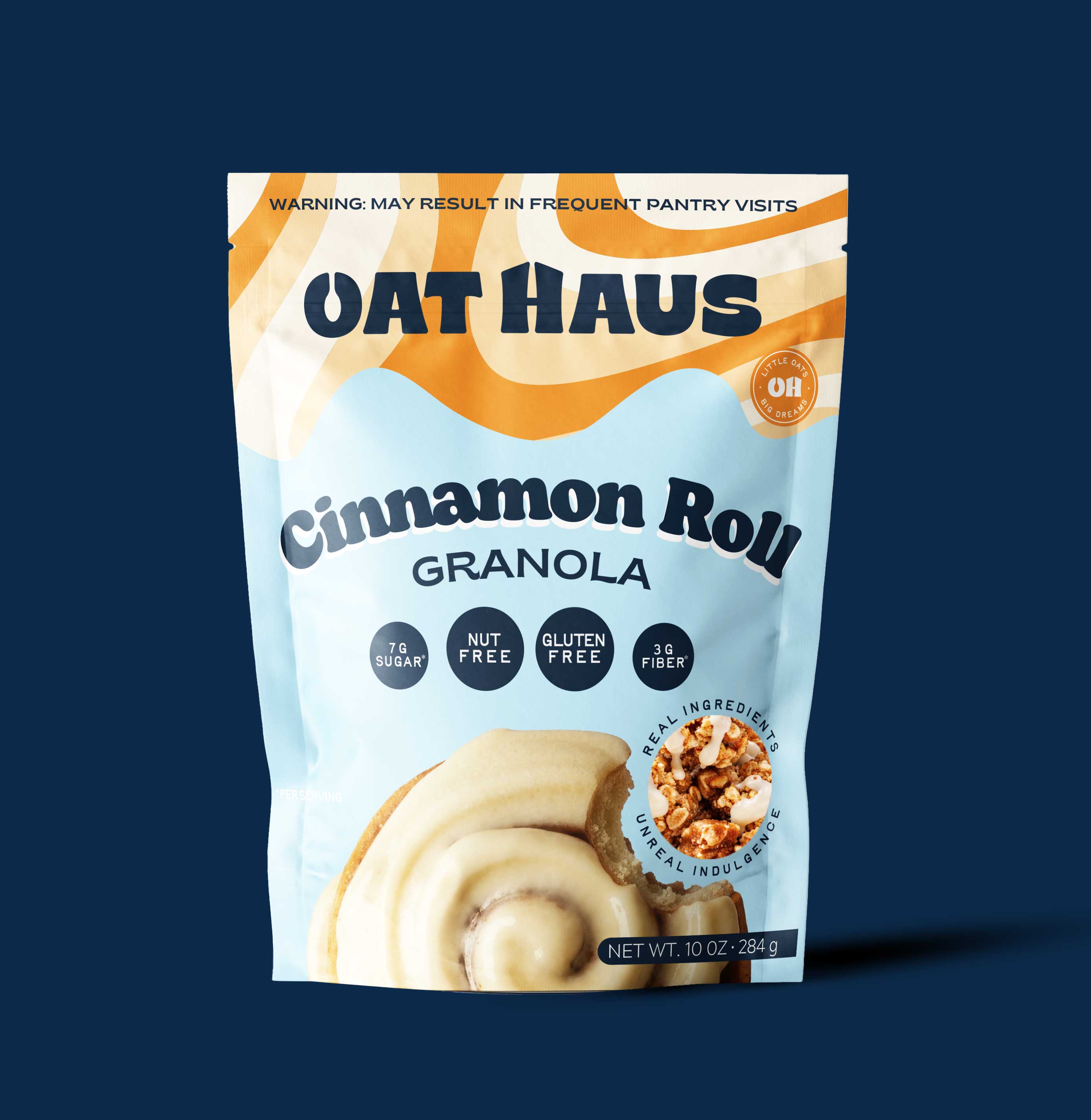 Cinnamon Roll Granola