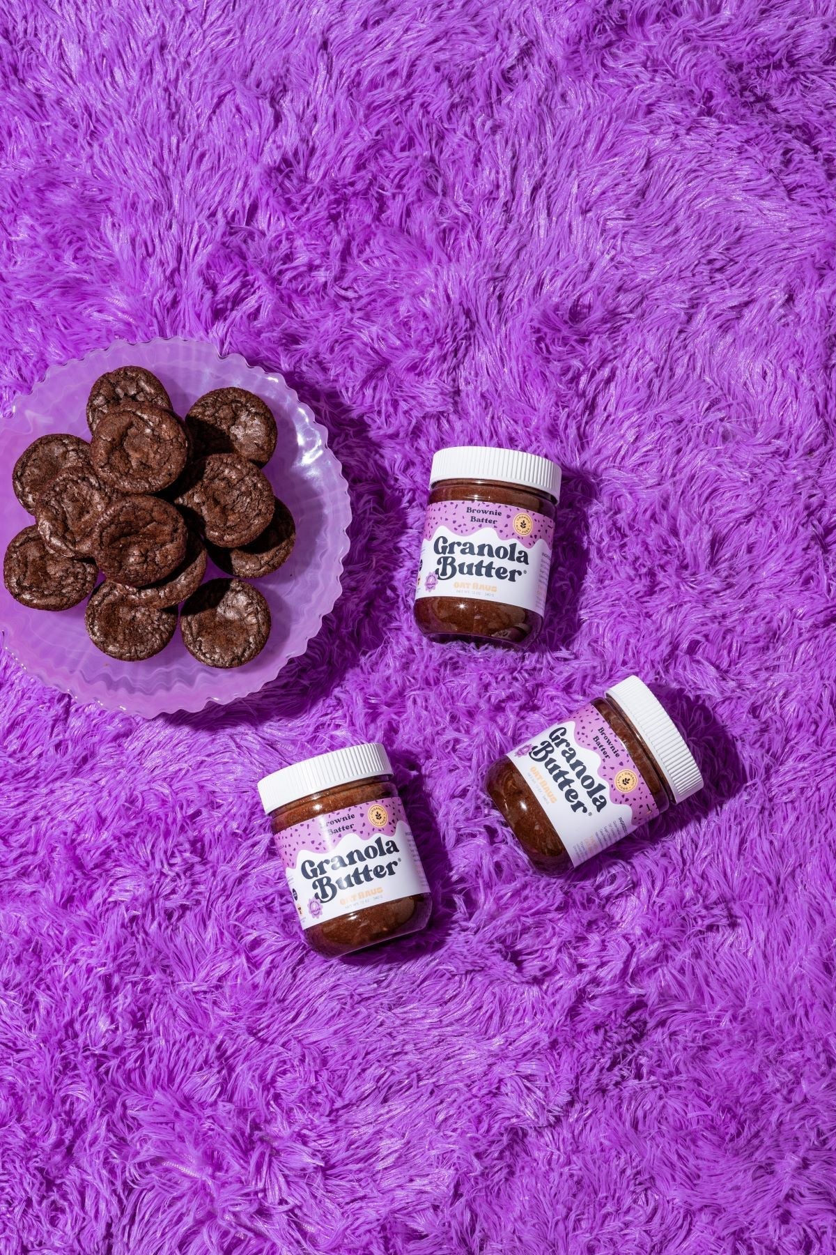 Brownie Batter Granola Butter