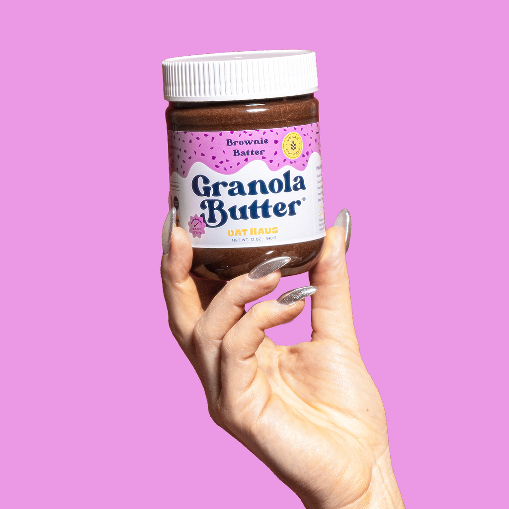 Brownie Batter Granola Butter