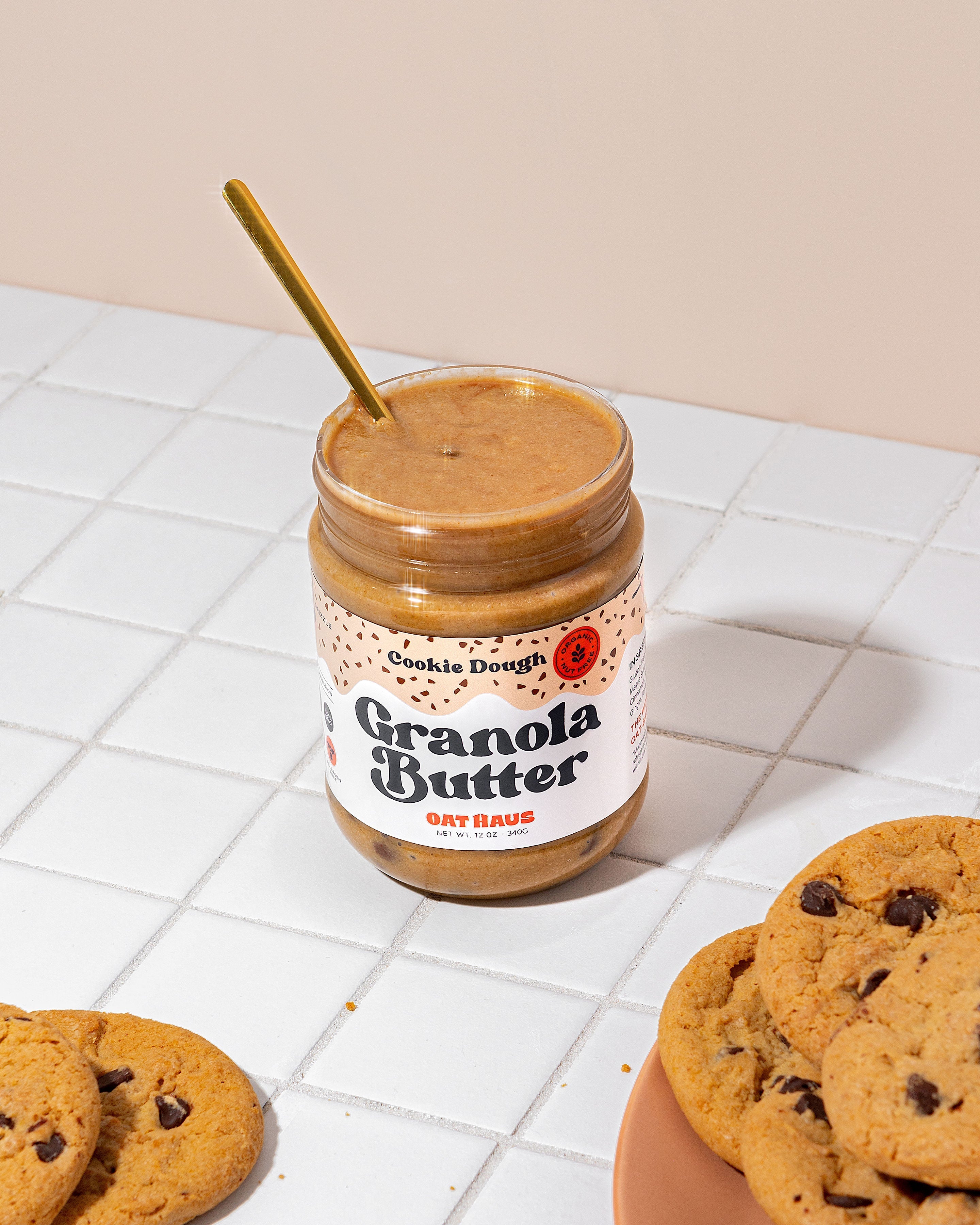 Cookie Dough Granola Butter