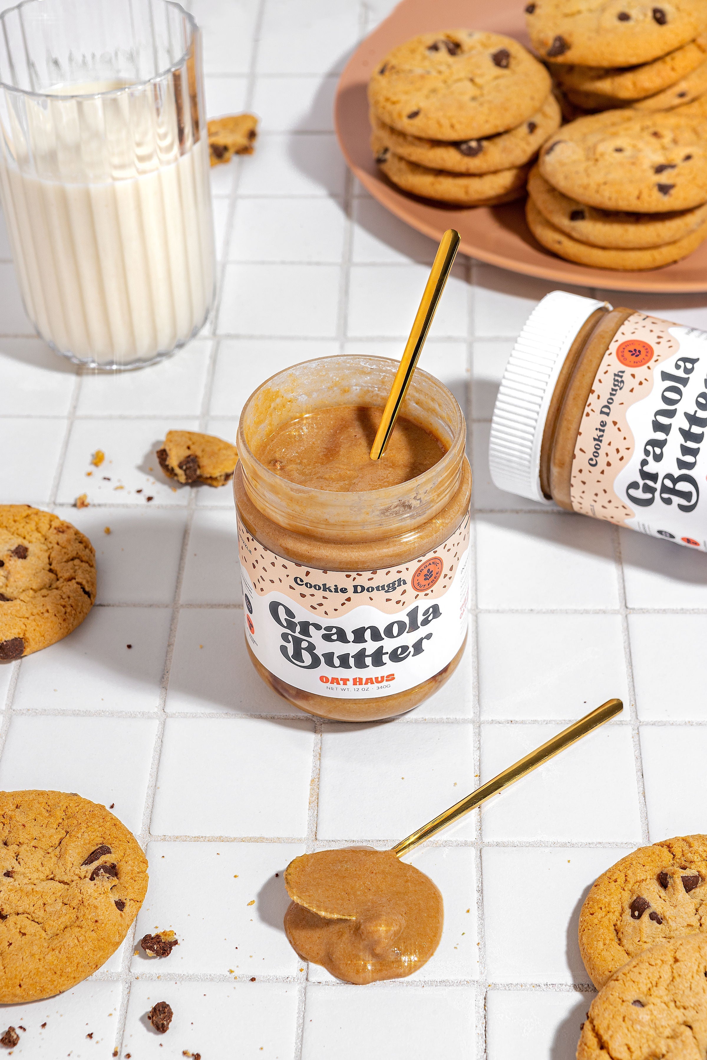 Cookie Dough Granola Butter