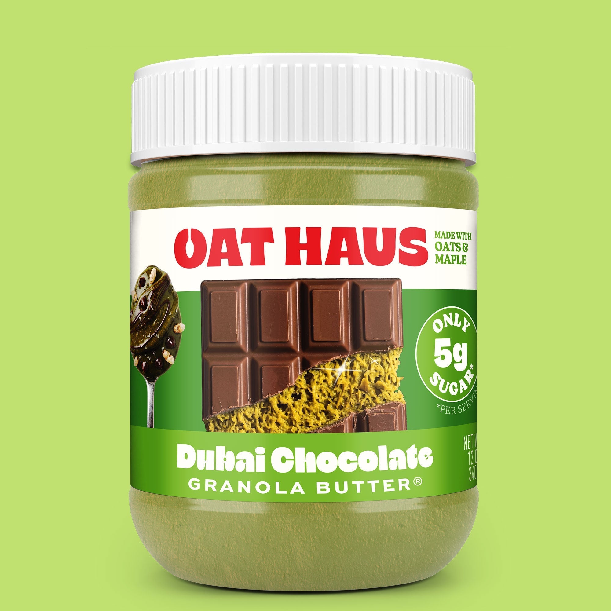 Dubai Chocolate Granola Butter