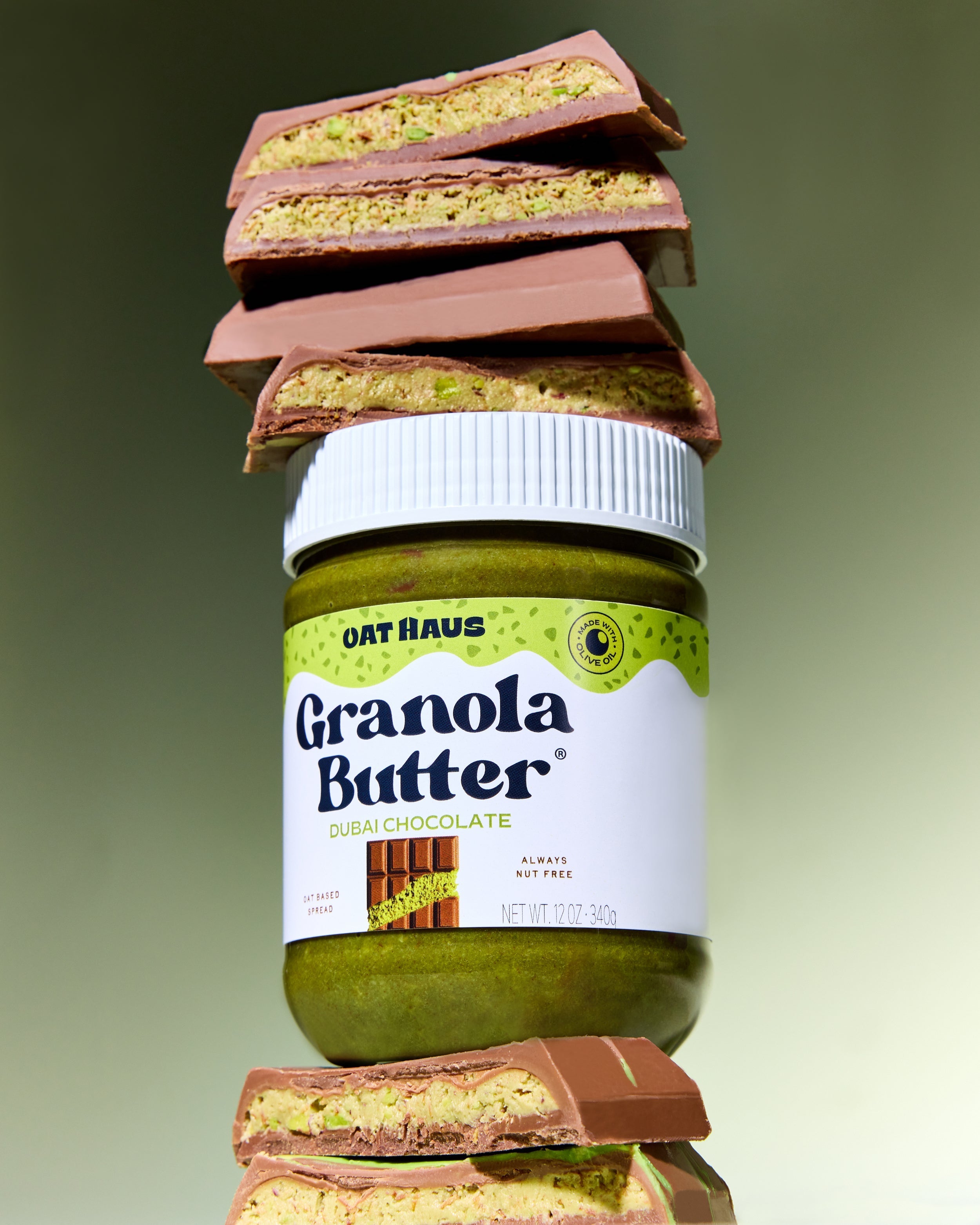 Dubai Chocolate Granola Butter