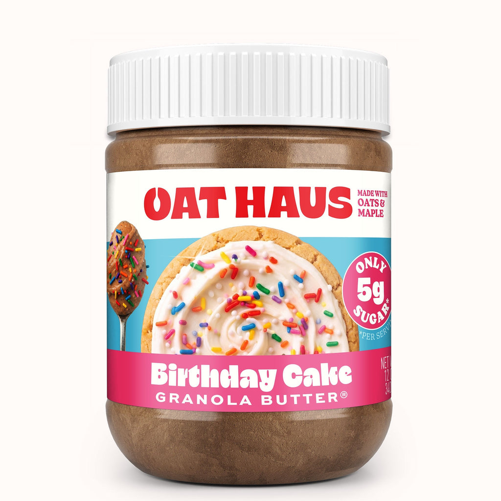 Birthday Cake Granola Butter